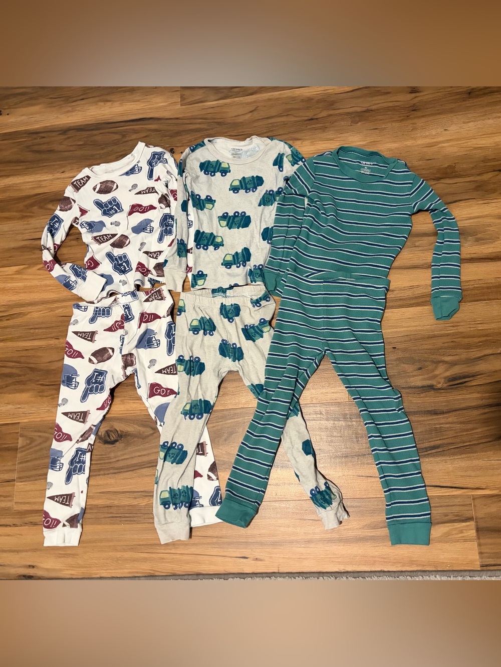 Carter’s Boys 4T Pajama Bundle – 3 Sets